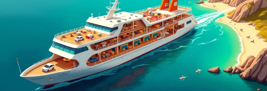 il traghetto per visitare la splendida Sardegna